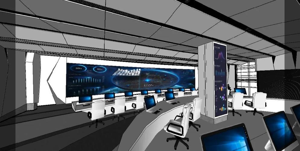 多媒體融合指揮中心設(shè)計(jì)SU模型分享